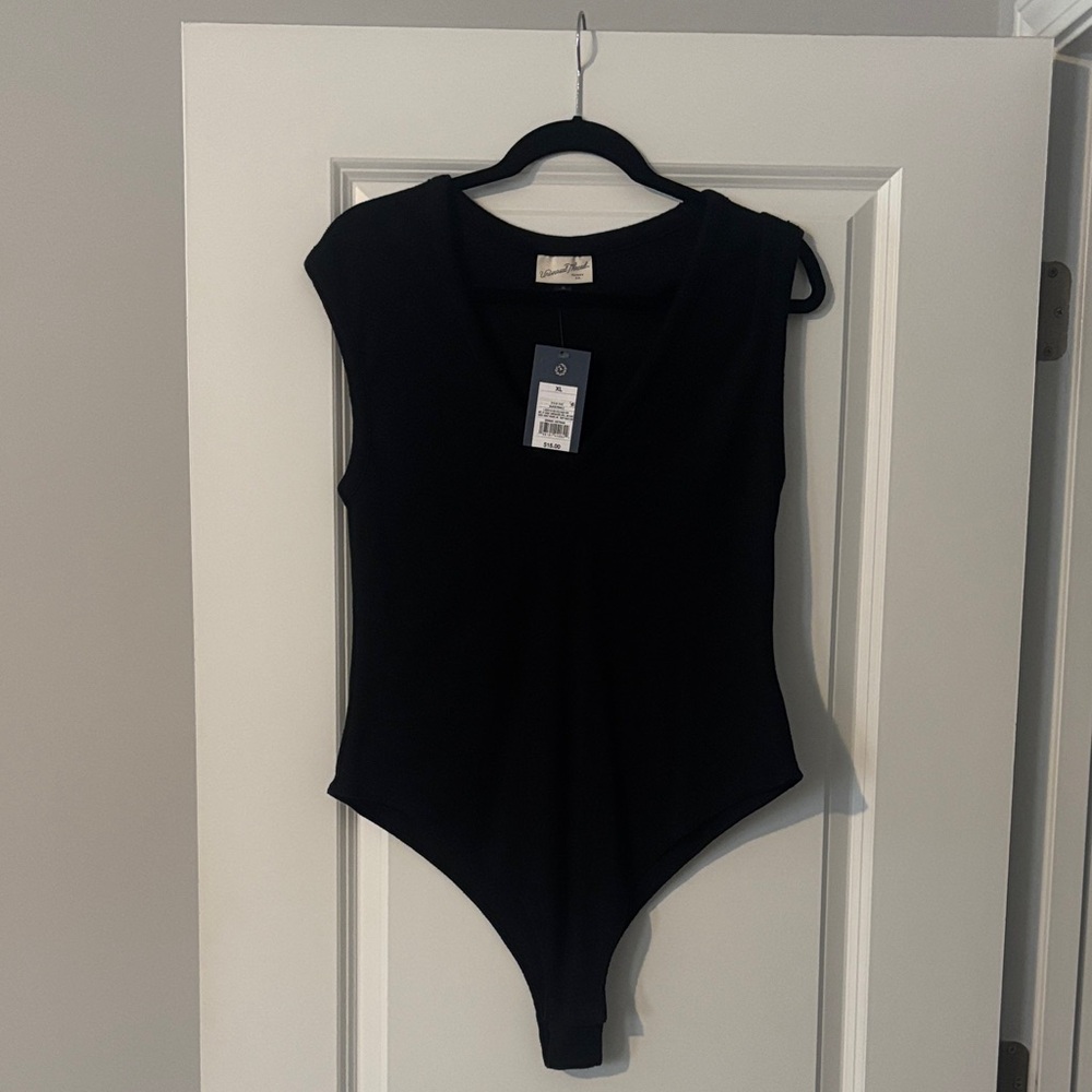Women’s Black One Piece Bodysuit